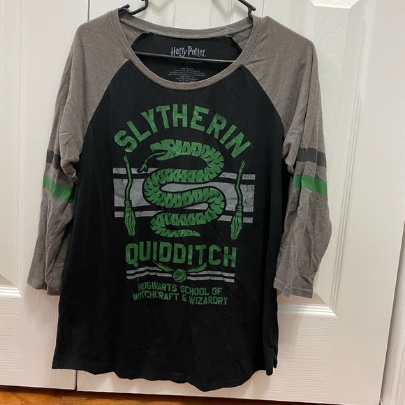 Harry Potter Tops - Harry Potter Slytherin Women Shirt L